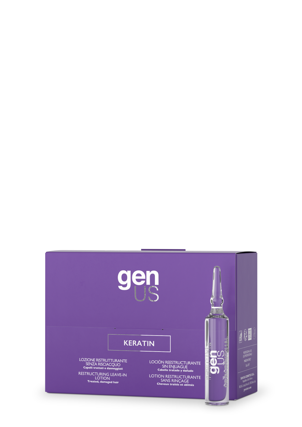 GenUS Keratin Lotion Box Fiale