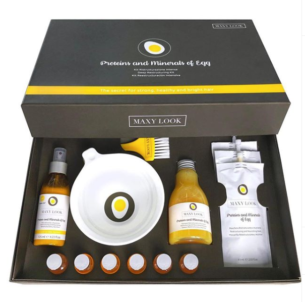 Maxy Look Egg Line Deep Restructuring Kit