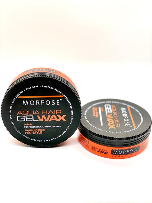 Morfose Ossion Aqua Hair Wax - 175 ml. Professional Hair Care For An Incredible Shine And Strong Hold